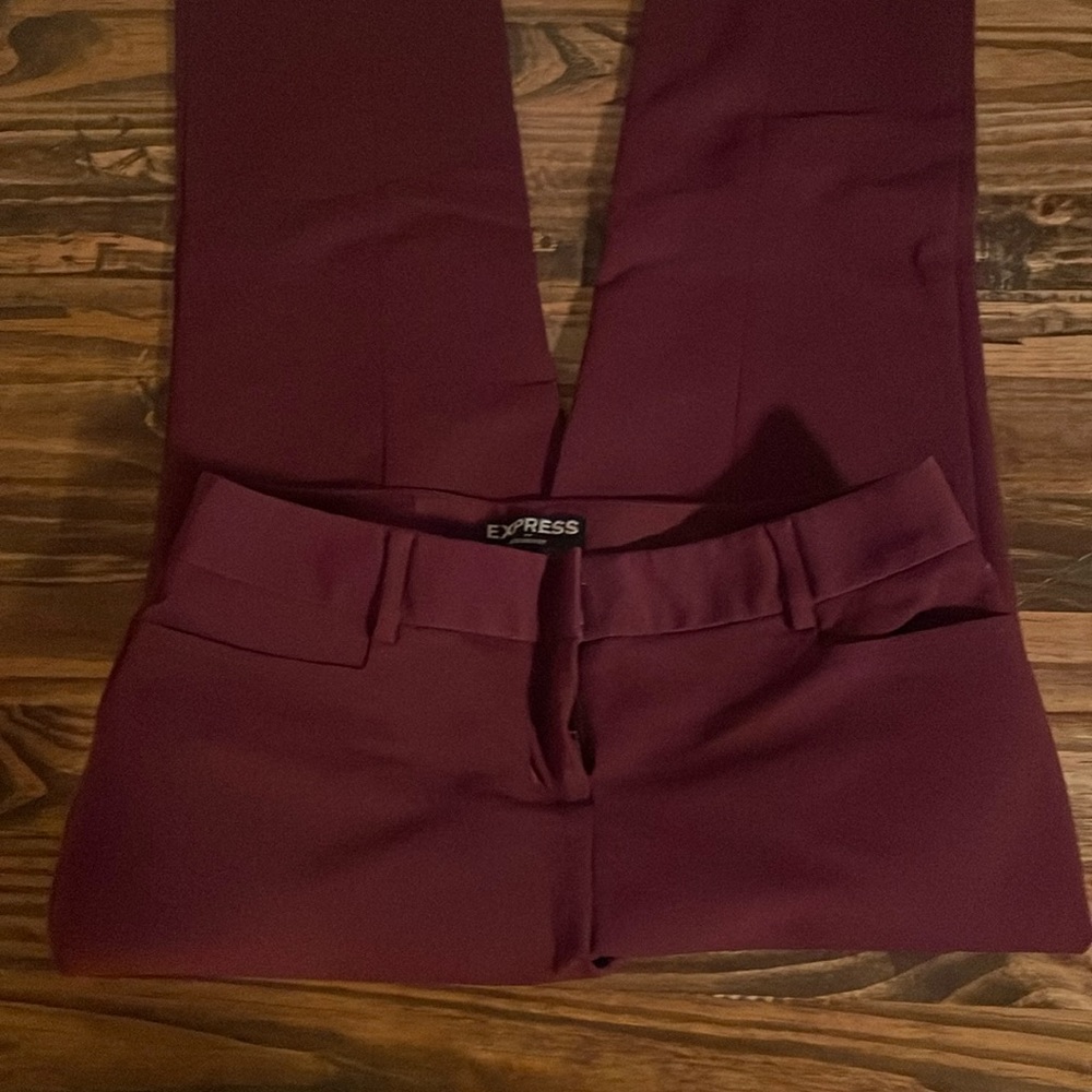 NWOT Maroon Express Pants